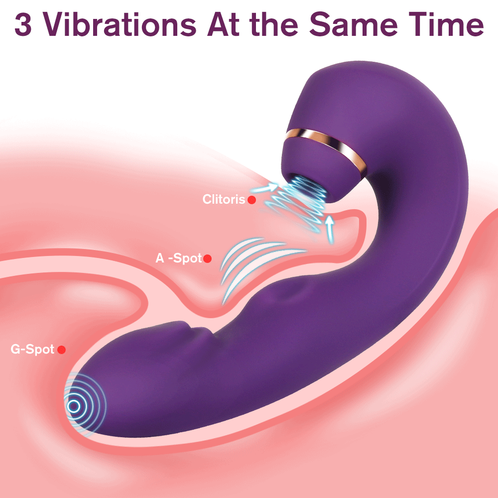OG Rabbit 3 in 1 Tapping Vibrator