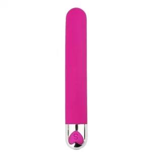 Silicone G Spot Vibrator - Pink