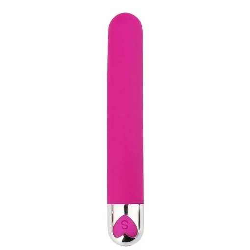 Silicone G Spot Vibrator - Pink