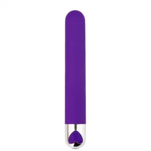 Silicone G Spot Vibrator - purple