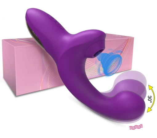 Powerful Dildo Vibrator Clit Sucker Vacuum Clitoris Stimulator