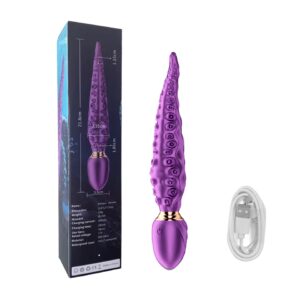 Octopus Tentacle Clitoral Vibrator - Vibrating Realistic Monster G Spot Dildos