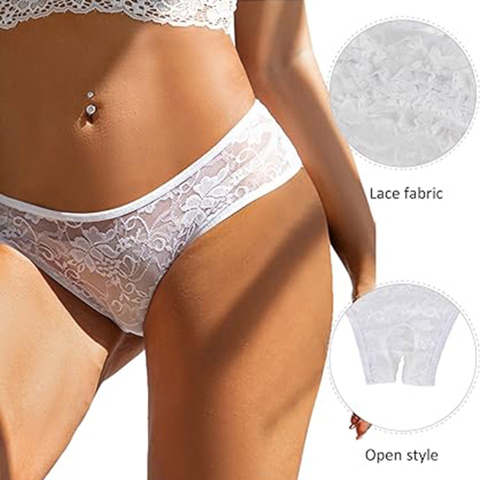 Sexy Sheer Lace Lingerie Intimate Underwear2