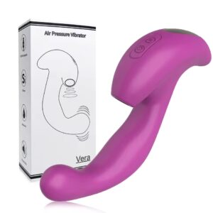 Apex Sonic Air-Pulse Sucking & Vibrating G-Zone Massager