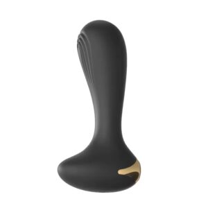 black-silicone-ergonomic-prostate-wellness-massager-waterproof