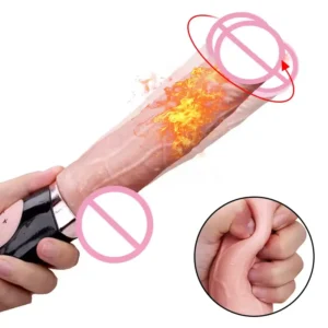 12-Speed Automatic Swing & Smart Heating Dildo Vibrator